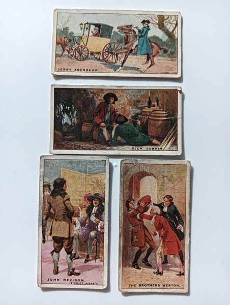 W.D. & H.O. Wills: pirates and Highwaymen 1925. Cigarette Cards Carousel 1