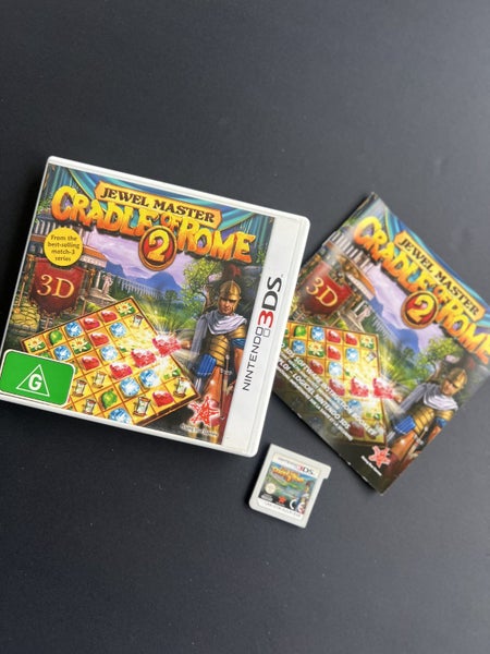 Jewel Master- Cradle of Rome Nintendo 3DS game Carousel 1