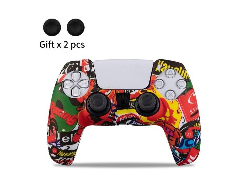 PS5 Slim Controller Protective Silicone Grip Case Carousel 1
