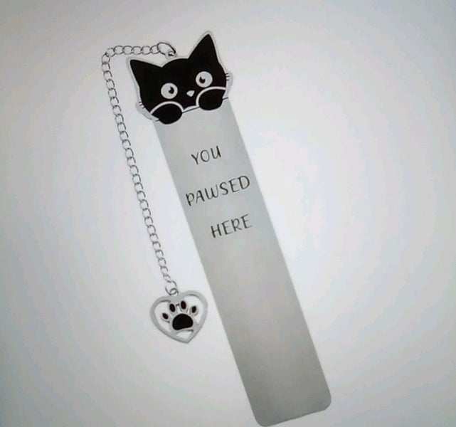 THE CATTAGE - Gorgeous Cat Metal Book Mark Bring Cuteness To Your Reading Carousel 1