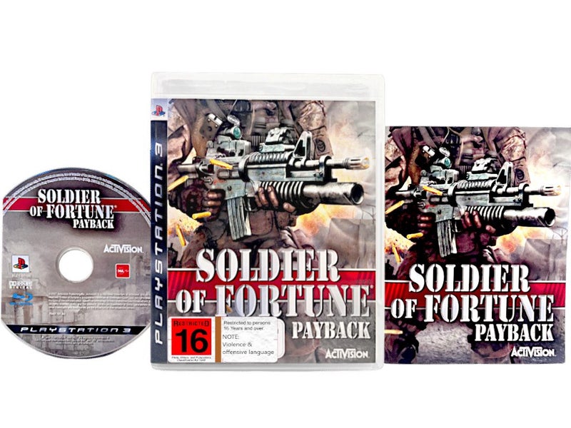 SOLDIER Of FORTUNE: PAYBACK (PS3) *MINT COMPLETE* Carousel 1