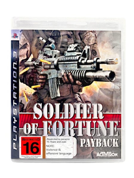 SOLDIER Of FORTUNE: PAYBACK (PS3) *MINT COMPLETE* Carousel 2