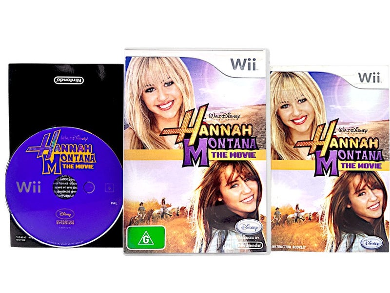 Hannah Montana The Movie (Wii) *EXCELLENT + COMPLETE* Carousel 1