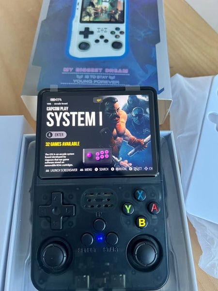 R36S Retro Handheld Game Console with 64G 4k HD IPS Screen Carousel 6