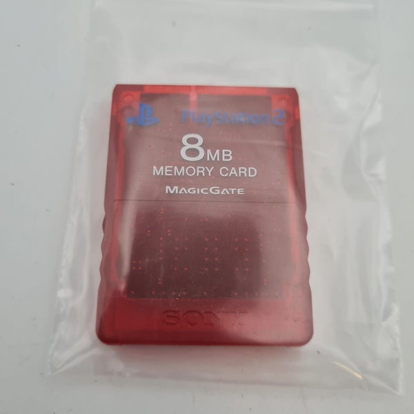 Playstation 2 Crimson Red / Red Memory Card Carousel 1
