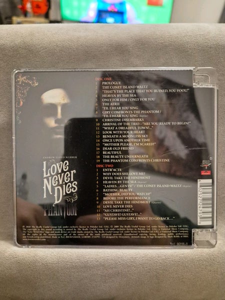 Andrew Lloyd Webber, CD Carousel 2