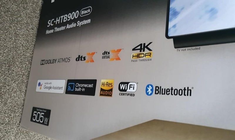 Panasonic HTB900 3.1ch Dolby Atmos Soundbar with Wifi & Chromecast Carousel 2