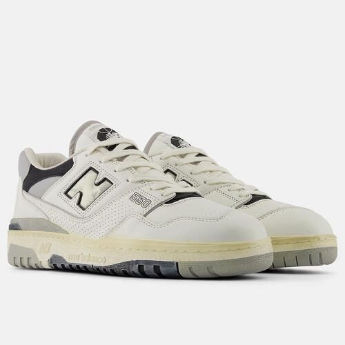 NEW BALANCE 550 SEA SALT WITH CONCRETE AND BLACK D Carousel 5
