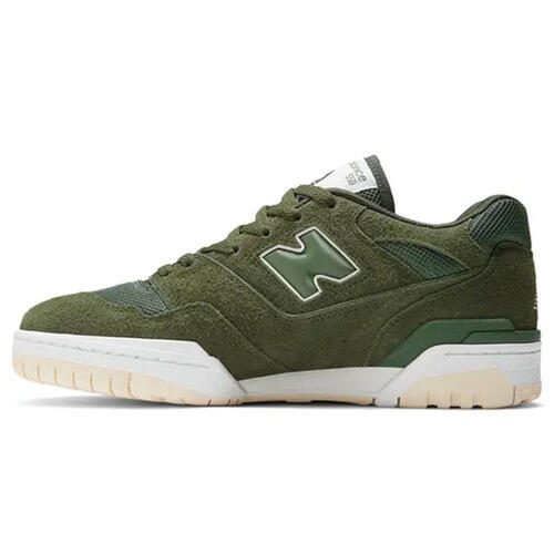 NEW BALANCE 550 HAIRY SUEDE NORI KOMBU MACADAMIA D Carousel 2