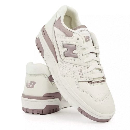NEW BALANCE WOMENS 550 SEA SALT MAUVE B Carousel 3