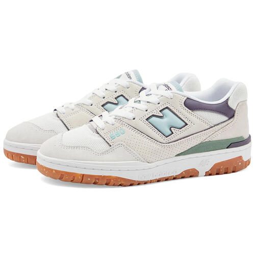 NEW BALANCE WOMENS 550 SEA SALT WINTER FOG VARSITY GOLD TOBACCO B Carousel 3
