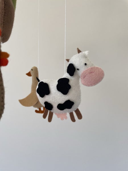 FARMYARD MERINO FELT BABY MOBILE Carousel 2