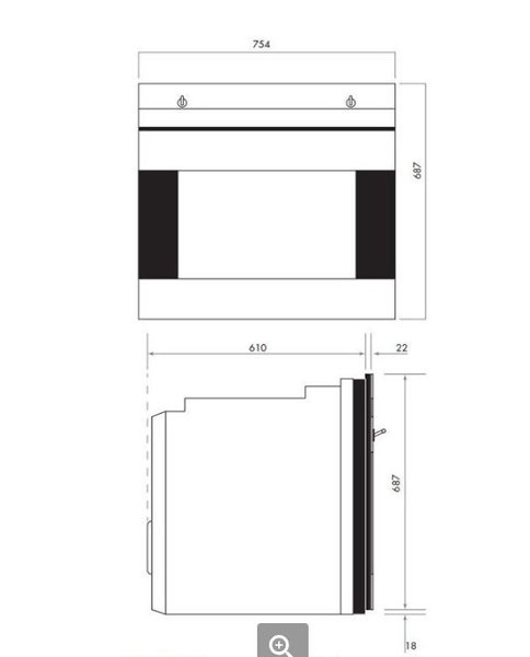 Smeg SOA330X1 75cm Pyrolytic Single Wall Oven Carousel 2
