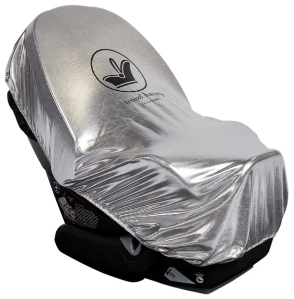 JL Childress: Cool 'N Cover Car Seat Heat Shield - Silver Carousel 2