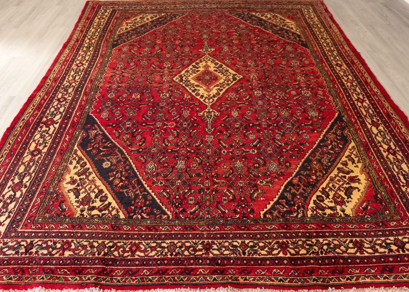 Vintage Hamadan Hand-Knotted Wool Persian Rug (Size: 255 X 350 CM) Carousel 1