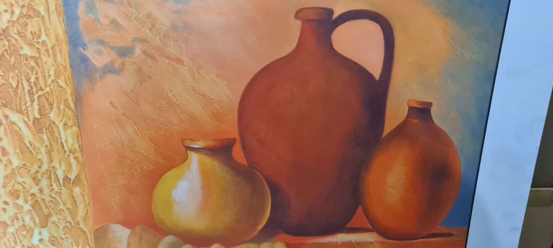 Print of Pottery Jugs Carousel 3