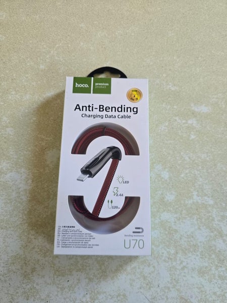 Anti-bending charging data cable for iPhone Carousel 2