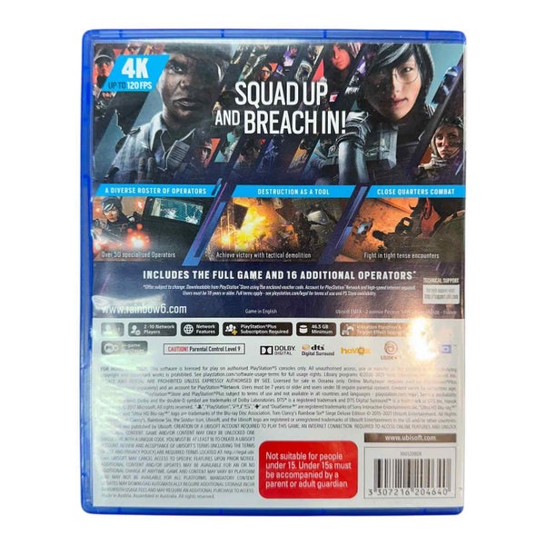 PS5 RAINBOW SIX SIEGE GAME Carousel 2