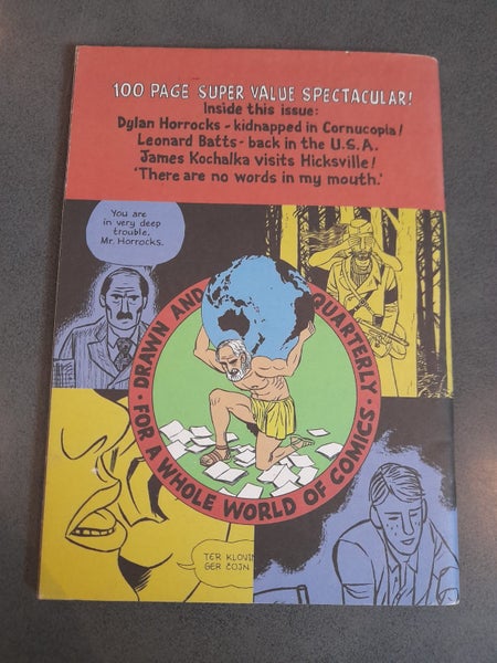 Atlas #1-3 (of 3 - DRAWN & QUARTERLY) 2001 - DYLAN HORROCKS Carousel 2