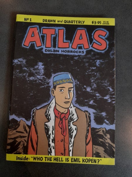 Atlas #1-3 (of 3 - DRAWN & QUARTERLY) 2001 - DYLAN HORROCKS Carousel 1