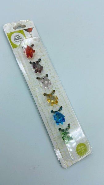 Glass Animal Wine Charms Party Ornament Carousel 2