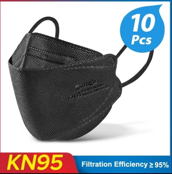 FREE SHIPPING 100 (10 packets) x KN95 PROFESSIONAL ADULT Masks Carousel 16