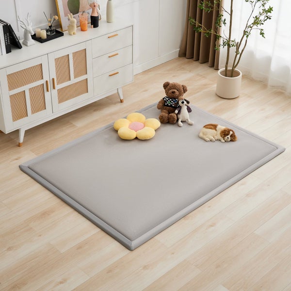Soft Touch Mat - Silver Grey (200cm x 300cm) Carousel 2