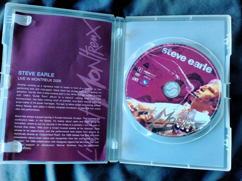 Steve Earle Live at Montreux DVD Carousel 2
