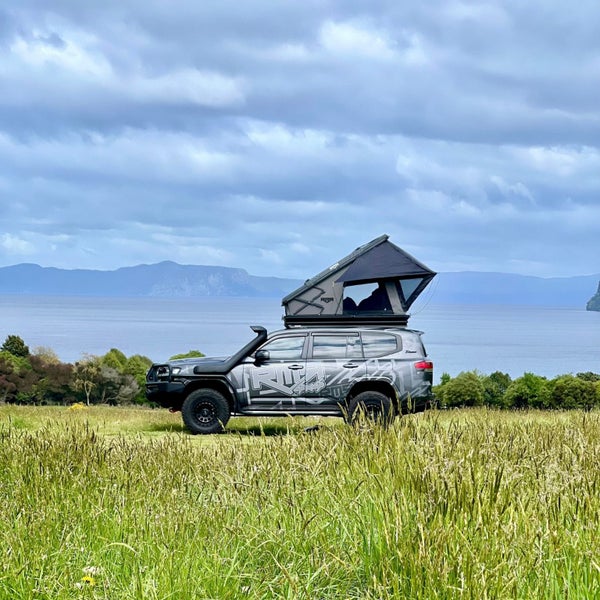 RMR X Frame Aluminium Hardshell Roof Top Tent Carousel 2