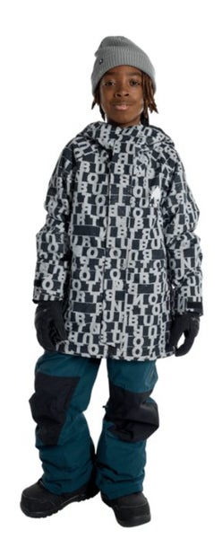 Burton Skimmer 2L Kids Jacket - Lined Letters 12yrs Carousel 2