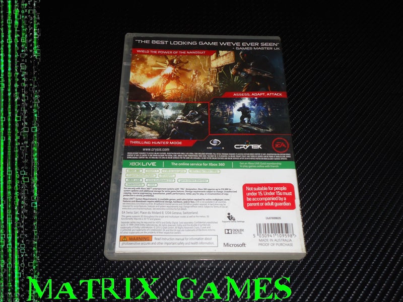 Crysis 3 (Xbox 360, Xbox One, 2013) Carousel 2