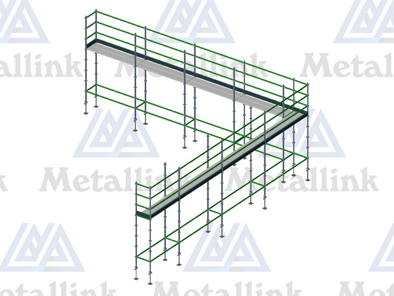 Scaffolding 21m Roof Edge Protection Carousel 2