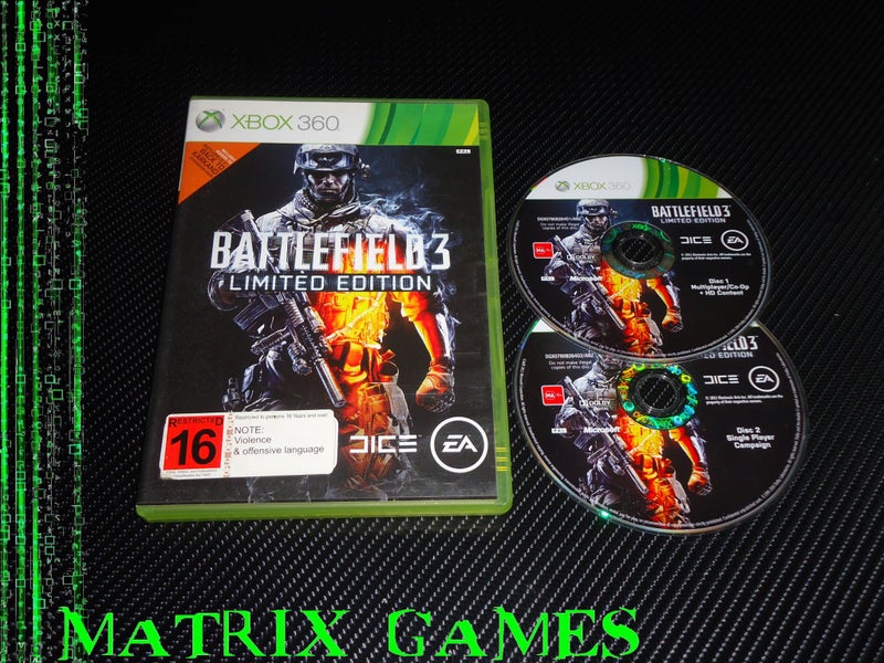 Battlefield 3 Limited Edition (Xbox 360, Xbox One, 2011) Carousel 1
