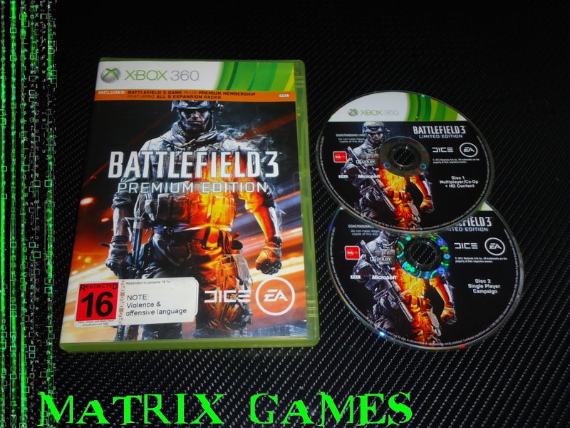 Battlefield 3 Premium Edition (Xbox 360, Xbox One, 2011) Carousel 1