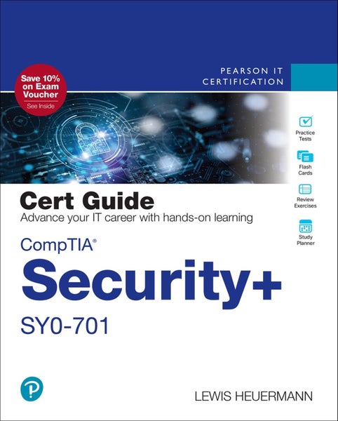 CompTIA Security+ SY0-701 Cert Guide by Lewis Heuermann - Paperback Carousel 1