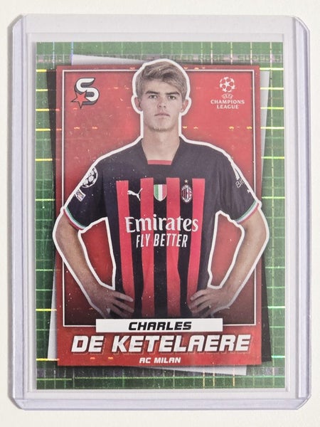 Topps Superstars 2022-23 Charles De Ketelaere #84 - Super Rare Numbered 009/199 Carousel 2