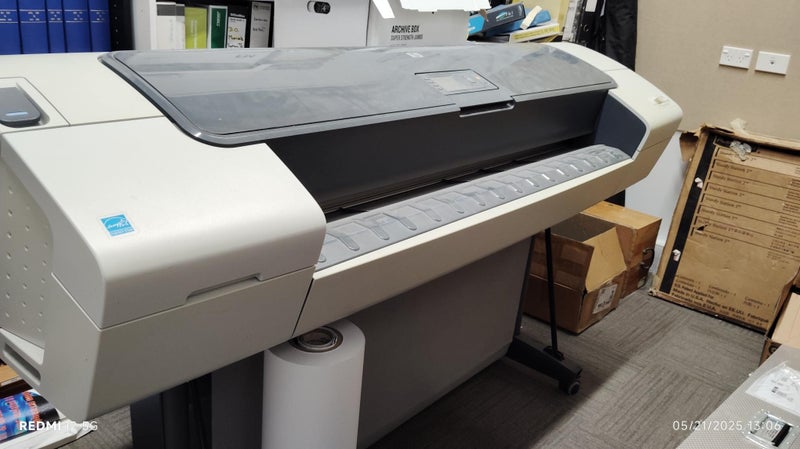 Large Format Plotter Printer - HP Designjet T610 $1.00 Start Carousel 1