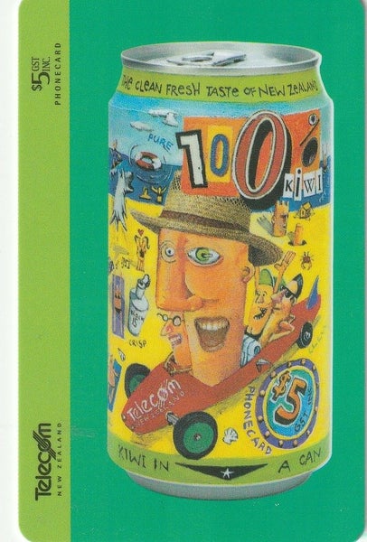 New Zealand Telecom Used Phone Card Carousel 1