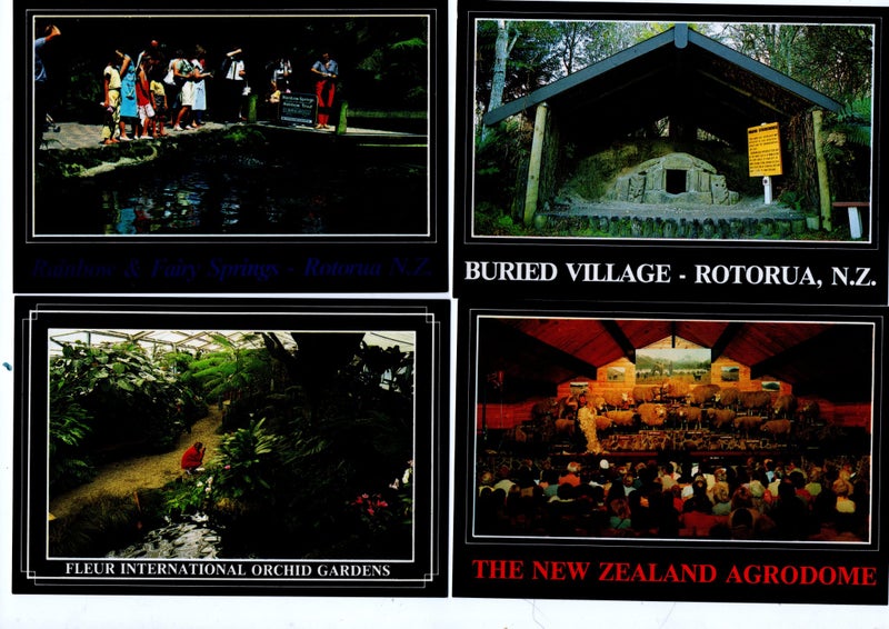 Rotorua Post Cards Carousel 3
