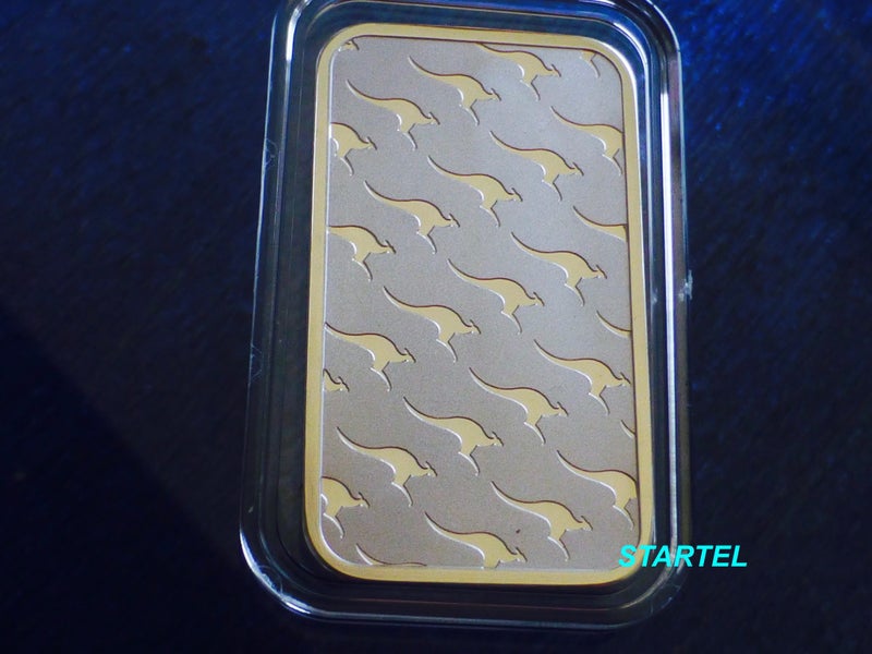 Kangaroo/Swan 1 Oz silver bullion bar - Perth Mint Carousel 2