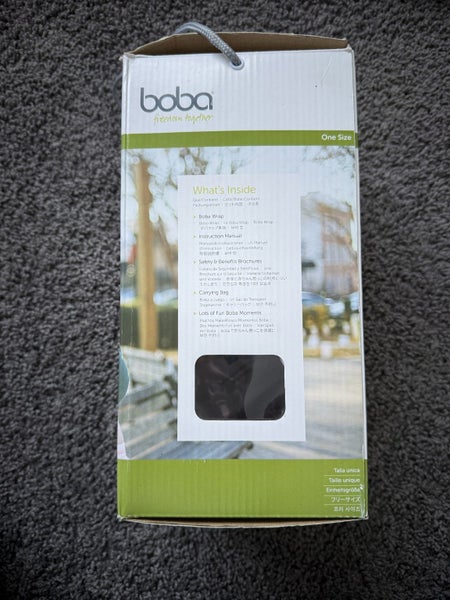 Boba Baby Wrap - Grey Carousel 2