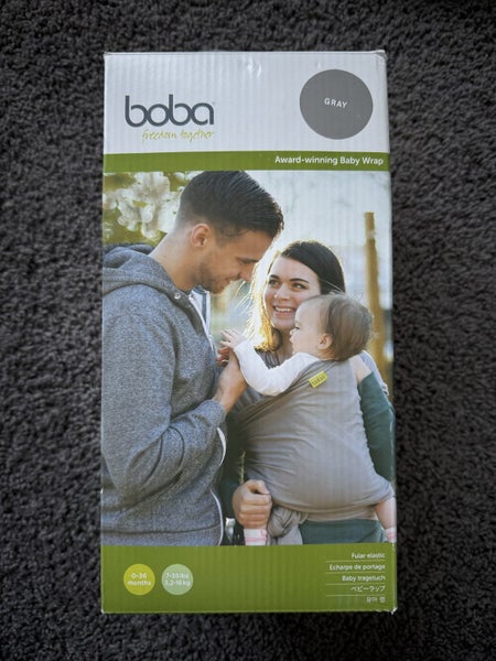 Boba Baby Wrap - Grey Carousel 1