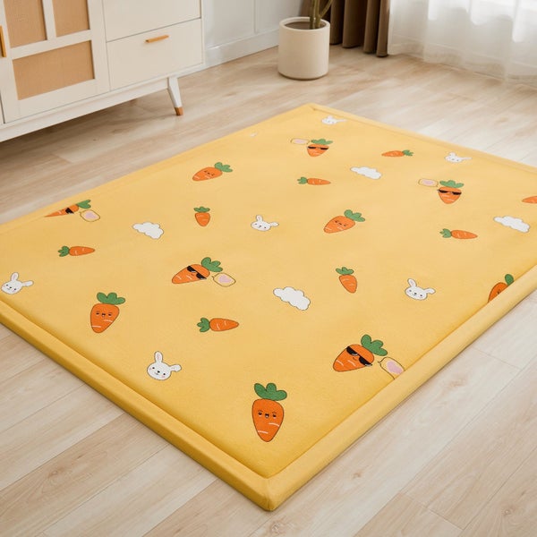 Soft Touch Mat - Yellow Carrot (200cm x 300cm) Carousel 1