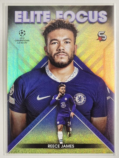 Topps Superstars 2022-23 Reece James - Elite Focus Insert Card #EF-RJ Carousel 2