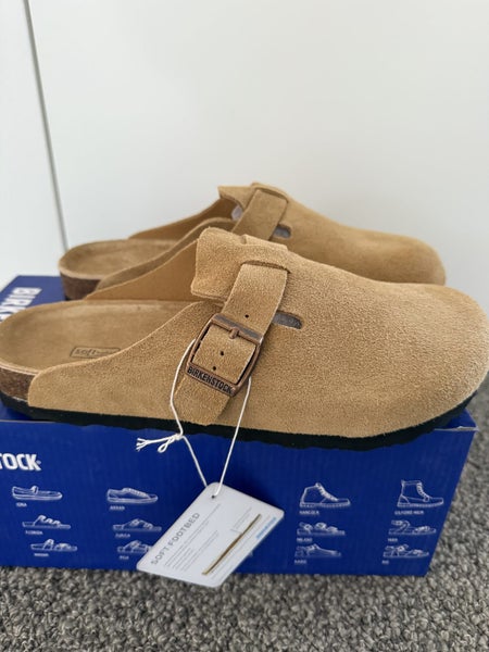 Birkenstock Boston Regular Fit (Beige, Size 39 EU) Carousel 1