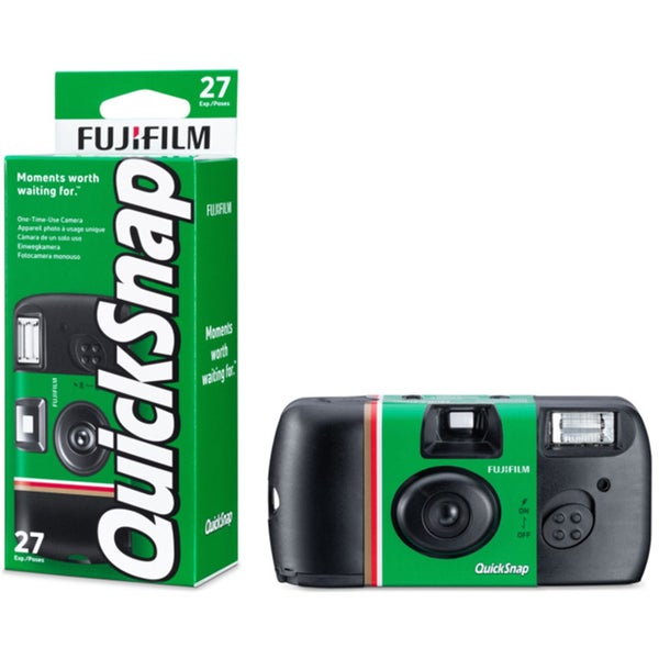 Fujilfim QuickSnap Flash 400 Single Use 35mm Film Camera with Flash (2025 New) Carousel 1