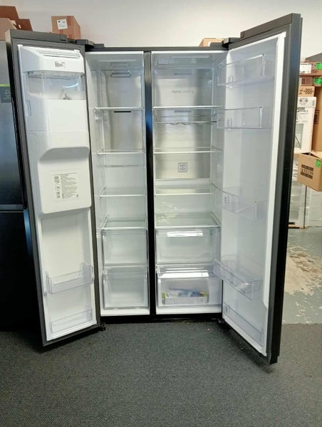 SAMSUNG 676L MATTE BLACK ICE & WATER SIDE BY SIDE SRS672DMB Carousel 5