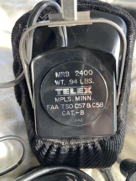 New Telex MRB2400 Aviation Headset Carousel 3