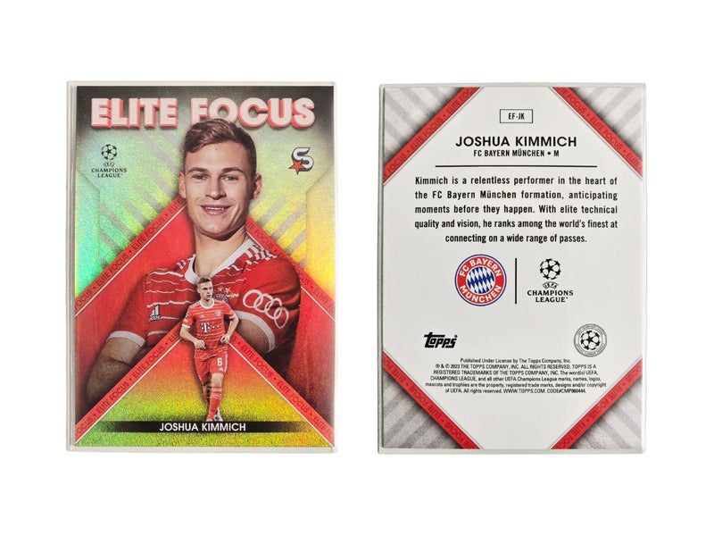 Topps Superstars 2022-23 Joshua Kimmich - Elite Focus Insert Card #EF-JK Carousel 1