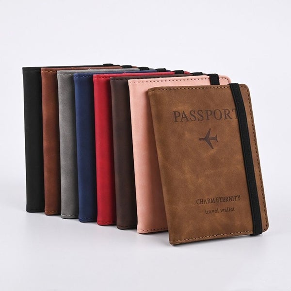 Passport Cover Case Holder - Coffee63004015089923114